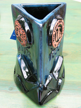 BMP Logo Triangle Vase Club Souvenir