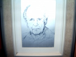 A Portrait of the founder of Blue Mountain Pottery